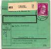 Deutsches Reich 795 auf Paketkarte -