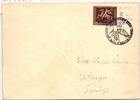 Deutsches Reich 671 auf Brief überfrankiert mit Sonderstempel -