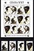 Ghana Ghana 1973-1976 postfrisch Zusammendruckbogen / WWF MiNr. 1973-1976 postfrisch Zusammendruckbogen / WWF -