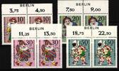 Berlin Berlin 373-376 gestempelt Zudruck Berlin MiNr. 373-376 gestempelt Zudruck Berlin -