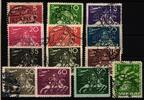 Schweden 159-171 gestempelt MiNr. 159-171 gestempelt