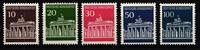 BRD 506-510 vR postfrisch MiNr. 506-510 vR postfrisch