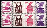 BRD BRD 695, 696, 698, 699 postfrisch C und D Werte MiNr. 695, 696, 698, 699 postfrisch C und D Werte -