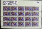 Liechtenstein Liechtenstein 987 gestempelt als Kleinbogen, Ersttagssonderstempel MiNr. 987 gestempelt als Kleinbogen, Ersttagssonderstempel -