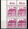 Berlin Berlin 611 A postfrisch komplett Eckrand oben links Ecke 1 ungefaltet MiNr. 611 A postfrisch komplett Eckrand oben links Ecke 1 -