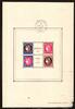 Frankreich Frankreich 353-356 postfrisch aus Block 3 - Blockrand beschädigt und Falz MiNr. 353-356 postfrisch aus Block 3 - Blockrand besch -