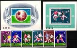 Rumänien Rumänien 2303-2308 und Block 114 und 115 postfrisch Fußball WM 1974 MiNr. 2303-2308 und Block 114 und 115 postfrisch Fußball WM -
