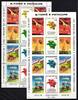   Sao Tome e Principe Sao Tome e Principe 522-529 postfrisch als Zd-Bogen A und B Eisenbahn MiNr. 522-529 postfrisch als Zd-Bogen A und B Eisenba...