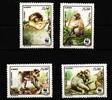Algerien Algerien 972-975 postfrisch Affen MiNr. 972-975 postfrisch Affen -