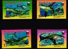 Tokelau Tokelau 322-325 postfrisch Haie MiNr. 322-325 postfrisch Haie -