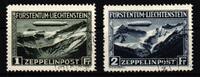 Liechtenstein Liechtenstein 114-115 gestempelt Zeppelin MiNr. 114-115 gestempelt Zeppelin -