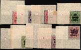 Württemberg Dienst Württemberg Dienst 159-170 postfrisch vom Eckrand bis auf 20 Mark MiNr. 159-170 postfrisch vom Eckrand bis auf 20 Mark -
