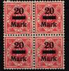 Württemberg Dienst Württemberg Dienst 162 postfrisch 4er Block MiNr. 162 postfrisch 4er Block -