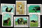   Mauretanien Mauretanien 595-600 B postfrisch Wildtiere MiNr. 595-600 B postfrisch Wildtiere 