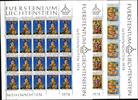 Liechtenstein Liechtenstein 662-665 postfrisch Kleinbogensatz / Weihnachten MiNr. 662-665 postfrisch Kleinbogensatz / Weihnachten -