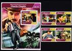 Malediven Malediven 6898-6901 und Block 1045 postfrisch Charlie Chaplin MiNr. 6898-6901 und Block 1045 postfrisch Charlie Chaplin -