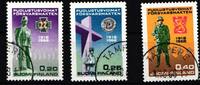 Finnland Finnland 644-646 gestempelt 50 Jahre finnische Armee MiNr. 644-646 gestempelt 50 Jahre finnische Armee -