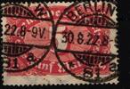 Deutsches Reich Deutsches Reich 194 b gestempelt geprüft Infla Berlin MiNr. 194 b gestempelt geprüft Infla Berlin -