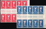 Italien Italien 1016-1017 ZS postfrisch CEPT, als Zehnerblöcke, gefaltet MiNr. 1016-1017 ZS postfrisch CEPT, als Zehnerblöcke, gefaltet -
