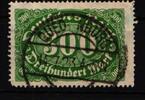 Deutsches Reich Deutsches Reich 249 PF I gestempelt Plattenfehler, geprüft Infla Berlin MiNr. 249 PF I gestempelt Plattenfehler, geprüft Infla B -