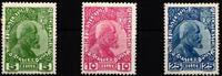 Liechtenstein Liechtenstein 1x-3x mit Falz MiNr. 1x-3x mit Falz -