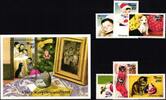 Nevis Nevis 1289-1294 und Block 151 postfrisch Weihnachten MiNr. 1289-1294 und Block 151 postfrisch Weihnachten -