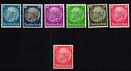 Falz-Lot Hindenburg WZ 2 Falz-Lot Hindenburg WZ 2 490 u.a mit Falz MiNr. 490 u.a mit Falz -