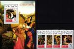 Salomon Inseln Salomon Inseln 2397-2400 und Block 261 postfrisch Weihnachten MiNr. 2397-2400 und Block 261 postfrisch Weihnachten -
