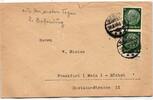 Deutsches Reich 516 auf Brief portogerechter Memelbrief -