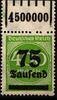 Deutsches Reich Deutsches Reich 287 W OR postfrisch -1/5/1 MiNr. 287 W OR postfrisch -1/5/1 -