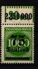 Deutsches Reich Deutsches Reich 288 I W OR postfrisch MiNr. 288 I W OR postfrisch -