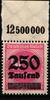 Deutsches Reich Deutsches Reich 295 P OR postfrisch MiNr. 295 P OR postfrisch -