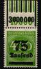 Deutsches Reich Deutsches Reich 287 a W OR postfrisch 1/11/1 -1/5/1 MiNr. 287 a W OR postfrisch 1/11/1 -1/5/1 -