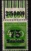 Deutsches Reich Deutsches Reich 287 b W OR postfrisch 1-11-1 - 1/5/1 MiNr. 287 b W OR postfrisch 1-11-1 - 1/5/1 -