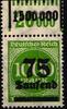 Deutsches Reich Deutsches Reich 288 I W OR postfrisch 1-11-1 - 1/5/1 MiNr. 288 I W OR postfrisch 1-11-1 - 1/5/1 -