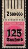 Deutsches Reich Deutsches Reich 291 a W OR postfrisch - 1/5/1 MiNr. 291 a W OR postfrisch - 1/5/1 -