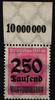 Deutsches Reich Deutsches Reich 295 P OR postfrisch MiNr. 295 P OR postfrisch -