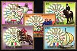 Tschad Tschad 641-645 postfrisch Olymische Spiele MiNr. 641-645 postfrisch Olymische Spiele -