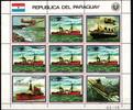 Paraguay Paraguay 3662 postfrisch Kleinbogen / Schiffe MiNr. 3662 postfrisch Kleinbogen / Schiffe -
