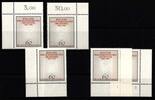 Berlin Berlin 666 postfrisch Ecke 1-4, FN 1-2 MiNr. 666 postfrisch Ecke 1-4, FN 1-2 -