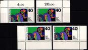 BRD BRD 864 postfrisch Ecke 1-4, FN 0 MiNr. 864 postfrisch Ecke 1-4, FN 0 -