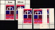 BRD BRD 810 postfrisch Ecke 1-4, FN 1-2 MiNr. 810 postfrisch Ecke 1-4, FN 1-2 -
