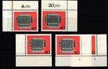 BRD BRD 778 postfrisch Ecke 1-4, FN 1-2 MiNr. 778 postfrisch Ecke 1-4, FN 1-2 -