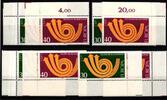 BRD BRD 768-769 postfrisch Ecke 1-4, FN 0 MiNr. 768-769 postfrisch Ecke 1-4, FN 0 -