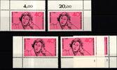 BRD BRD 750 postfrisch Ecke 1-4, FN 1-2 MiNr. 750 postfrisch Ecke 1-4, FN 1-2 -