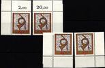 BRD BRD 739 postfrisch Ecke 1-4, FN 0 MiNr. 739 postfrisch Ecke 1-4, FN 0 -
