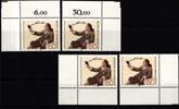 BRD BRD 1121 postfrisch Ecke 1-4, FN 0 MiNr. 1121 postfrisch Ecke 1-4, FN 0 -