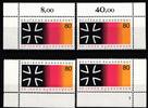 BRD BRD 1266 postfrisch Ecke 1-4, FN nicht komplett MiNr. 1266 postfrisch Ecke 1-4, FN nicht komplett -