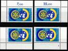 BRD BRD 1327 postfrisch Ecke 1-4, FN nicht komplett MiNr. 1327 postfrisch Ecke 1-4, FN nicht komplett -