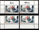 BRD BRD 1394 postfrisch Ecke 1-4, FN nicht komplett MiNr. 1394 postfrisch Ecke 1-4, FN nicht komplett -